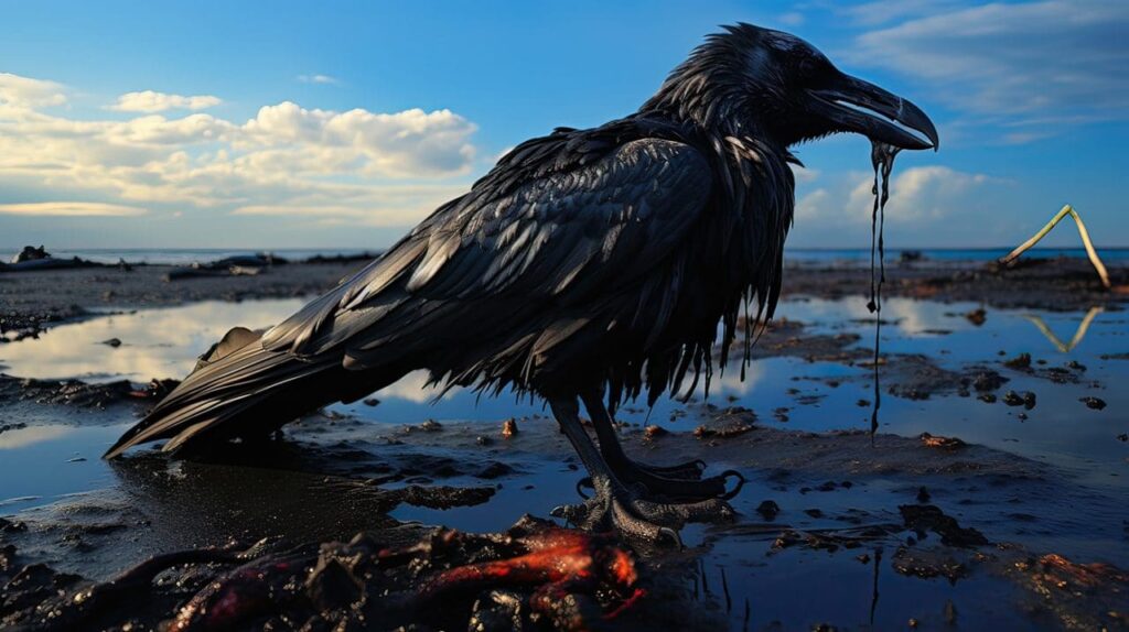 Vertidos de Petróleo en la Fauna Costera
