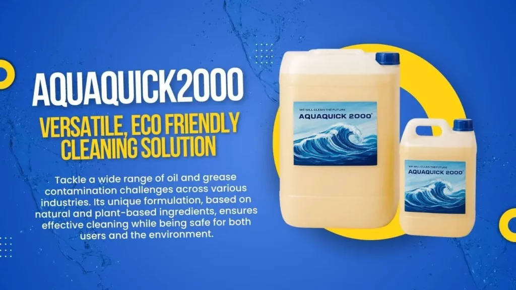 AQUAQUICK 2000: Solución de Limpieza Ecológica y Versátil